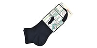 MURENO / Short Plain Socks, Blue, Size 25–27 cm