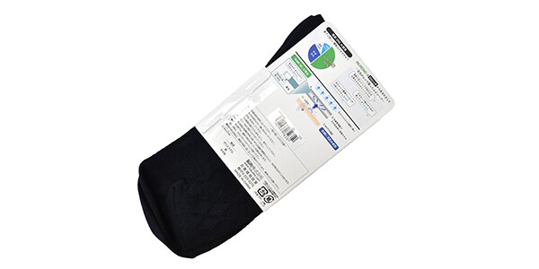 MURENO / Diamond Links Half-Length Socks, Size 25–27 cm, Blue画像2