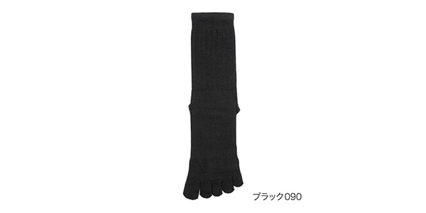 MURENO / Pseudo-Rib Five-Toe Half-Length Socks, Size 25–27 cm, Blue