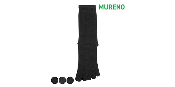 MURENO / Pseudo-Rib Five-Toe Half-Length Socks, Size 25–27 cm, Blue画像5