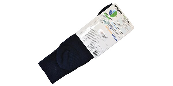MURENO / Ribbed Crew-Length Socks, Size 25–27 cm, Blue画像2
