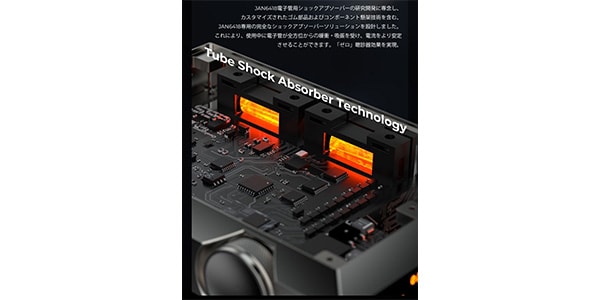 MUSE HiFi ( ミューズハイファイ )  / M6 Double 真空管 Nixie管 搭載 ポータブルDACアンプ画像9