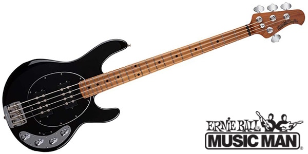 MUSICMAN/StingRay Special HH - Black - Roasted Maple/Maple - Black