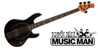 MUSICMAN / Dark Ray 4 Obsidian Black RM/E-Black PG