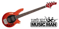 MUSICMAN / Bongo 5 HH Blood Orange RW-Black PG
