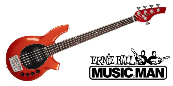 MUSICMAN / Bongo 5 HH Blood Orange RW-Black PG