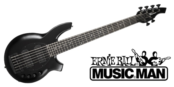 MUSICMAN ( ミュージックマン )  / Bongo 6 HH Stealth Black E-Black PG
