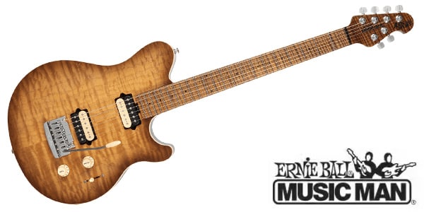 MUSICMAN ( ミュージックマン ) / Axis Super Sport Trem HP Quilt Top (satin) RFM Neck FB CH