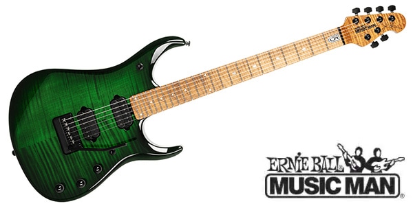 MUSICMAN ( ミュージックマン ) / JP15 Green Tiger Eye Flame FRM Maple No PG