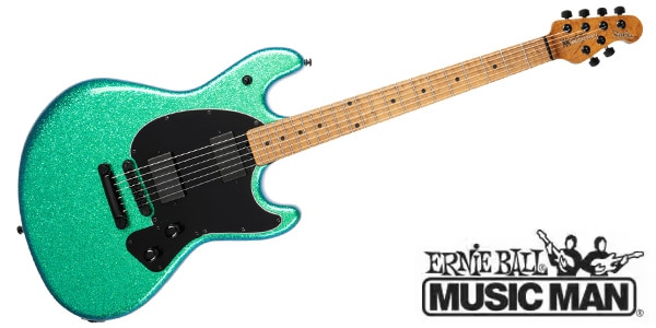 MUSICMAN ( ミュージックマン )  / StingRay HT Guitar Mystique FRM Maple Black PG BH