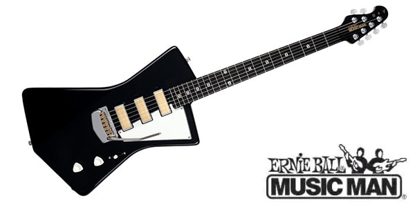MUSICMAN ( ミュージックマン ) / St. Vincent Goldie Silk Charmeuse Ebony Parchment PG
