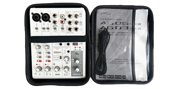 MUSIN / AG03MK2 / AG06MK2 Storage Protective Case Black画像2