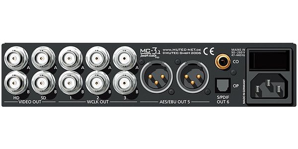 MUTEC ( ミューテック )  / MC-3.2　マスタークロック・SD/HDビデオシンク・ジェネレーター 画像2