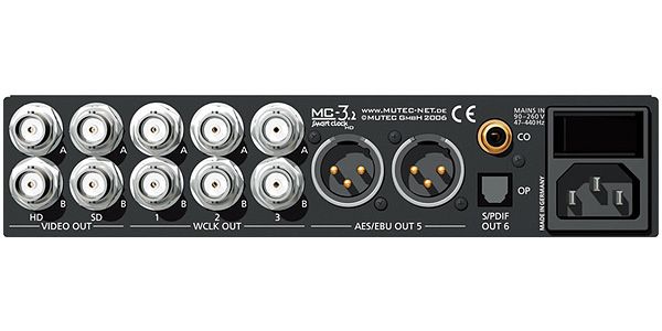 MUTEC ミューテック MC-3+ Black マスタークロック・ジェネレータ