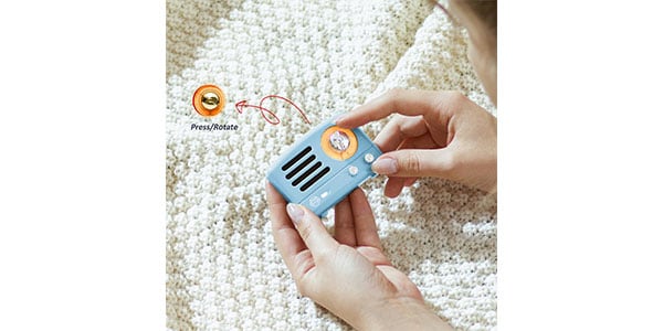 MUZEN ( ミューゼン )  / MUZEN PETA Bluetooth スピーカー ブルー MW-Q1I BL画像5