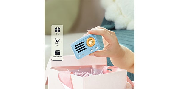 MUZEN ( ミューゼン )  / MUZEN PETA Bluetooth スピーカー ブルー MW-Q1I BL画像6