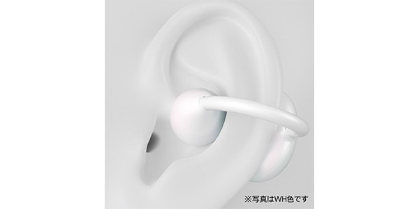 MUZEN ( ミューゼン )  / Trickle イヤーカフ型 ワイヤレスイヤホン シルバー画像3
