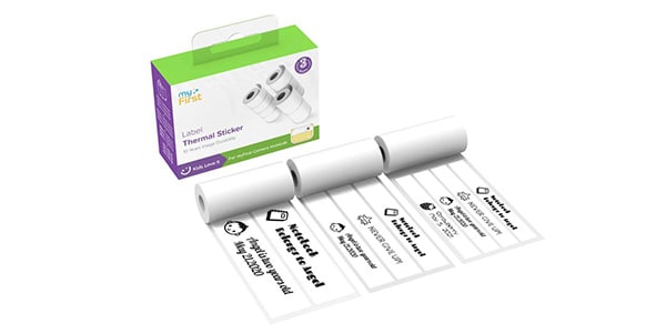 myFirst ( マイファースト )  / Camera Insta Wi用サーマルステッカーホワイトラベル