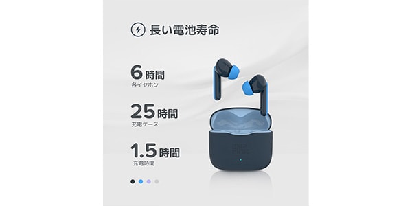 myFirst ( マイファースト )  / CareBuds Space Blue 子供用ワイヤレスイヤホン FH8505SA-SB01画像10