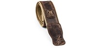  Leather Guitar Strap Dark Brown