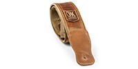 MAYONES Leather Guitar Strap Light Brown