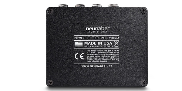 Neunaber Audio Effects ( ヌーネイバーオーディオエフェクツ )  / NEUNABER ILLUMINE REVERB PEDAL画像2