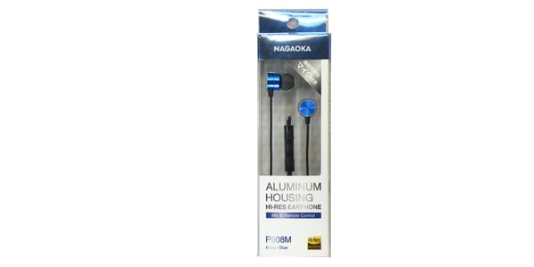 NAGAOKA / P908MIB Indigo Blue High resolution earphones画像2
