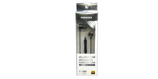 NAGAOKA / P908MSG Space Gray High resolution earphones画像2