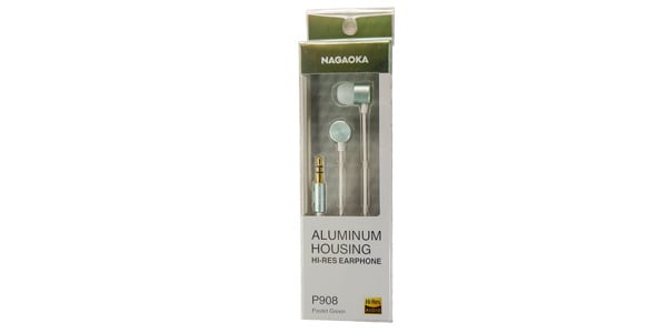 NAGAOKA / P908PGN ハイレゾ対応イヤホン パステルグリーン画像2