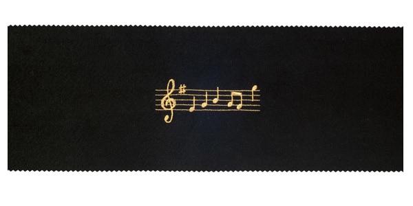 NAKANO / CO120KOPBL Piano Key Cover with Musical Notes