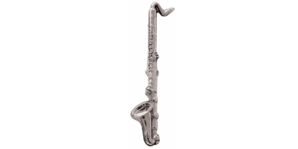 NAKANO / MM-80P/BCL/S Brooch Bass Clarinet Silver