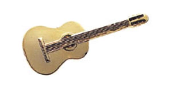 NAKANO / MM-80P/CG/G Brooch Classical Guitar Gold