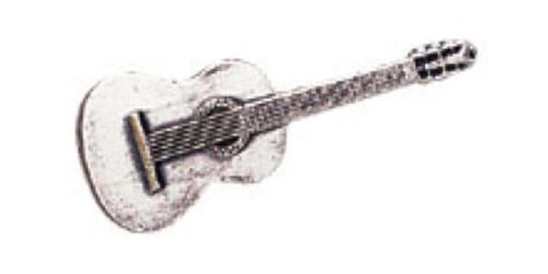 NAKANO / MM-80P/CG/S Brooch Classic Guitar Silver