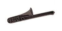 NAKANO / MM-80P/TB/S ブローチ トロンボーン シルバー