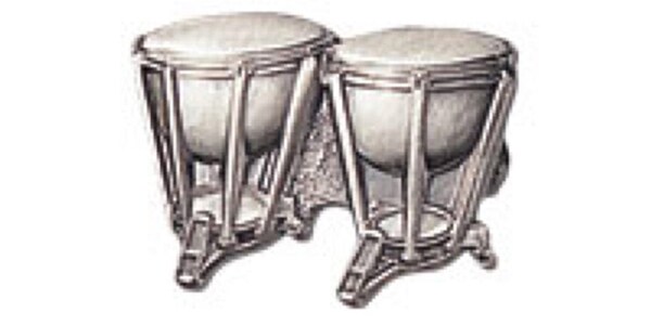 NAKANO / MM-80P/TI/S Brooch Timpani Silver