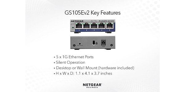 NETGEAR ( ネットギアー )  / GS105E-200JPS画像5