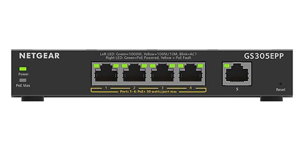 NETGEAR ( ネットギアー )  / GS305EPP-100JPS画像4