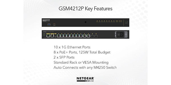 NETGEAR ( ネットギアー )  / ProAV対応 M4250-10G2F-PoE+ (GSM4212P)画像2