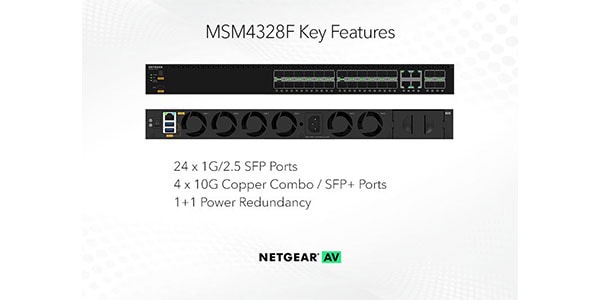 NETGEAR ( ネットギアー )  / M4350-24F4X フルマネージスイッチ (MSM4328F)画像6