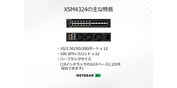 NETGEAR ( ネットギアー )  / ProAV対応 M4350シリーズ (XSM4324)画像6