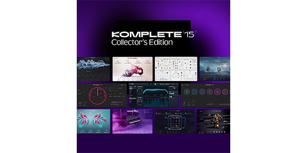 Native Instruments / Komplete 15 Collectors Edition Upgrade for Standard DL版画像3