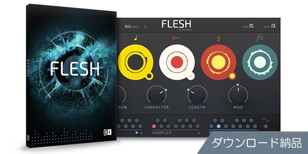 Native Instruments / Flesh ダウンロード納品
