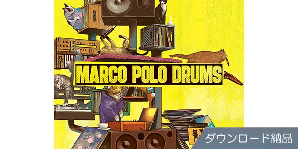 Native Instruments ( ネイティブインストゥルメンツ )  / Marco Polo Drums ダウンロード納品