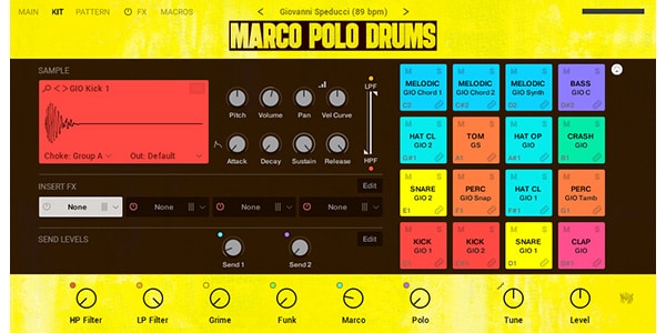 Native Instruments ( ネイティブインストゥルメンツ )  / Marco Polo Drums ダウンロード納品画像5