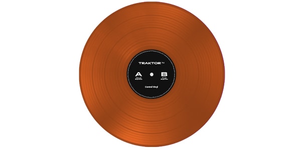 Native Instruments / Traktor Control Vinyl Orange Transparent