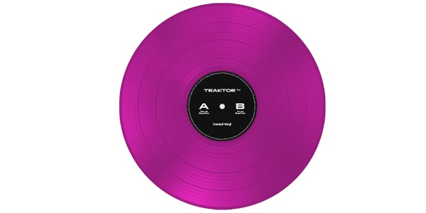 Native Instruments / Traktor Control Vinyl Neon Pink Transparent