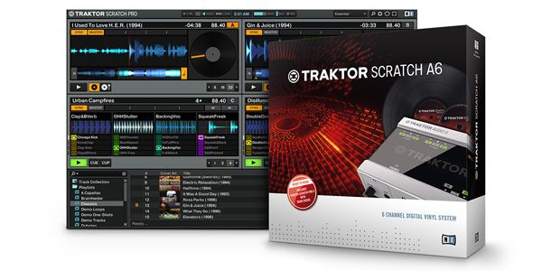 Native Instruments/TRAKTOR Scratch A6 TRAKTOR対応DVSオーディオインターフェース