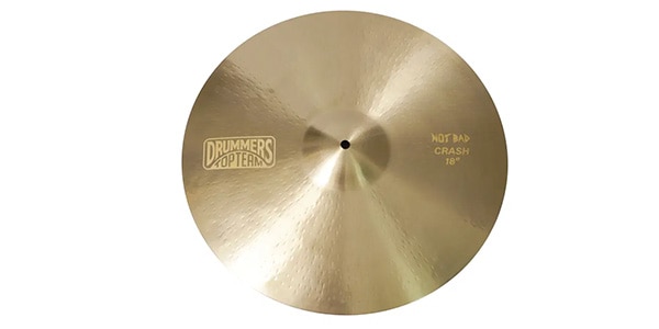 DRUMMERS TOP TEAM / NOT BAD クラッシュシンバル 18インチ