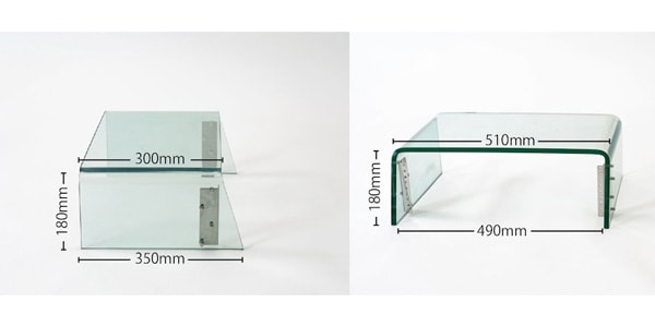 NiCSo / AIR RACK 3Uスタジオラック ガラス製画像5