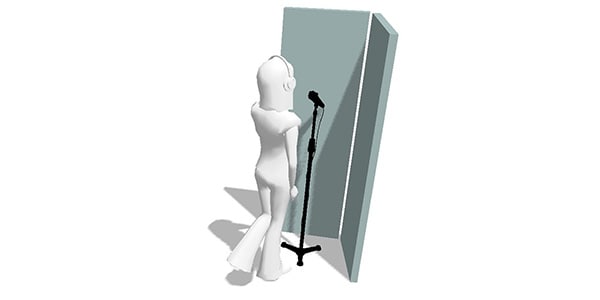 NiCSo / Twofold SP-IV 180cm x 60cm 2 pieces Foldable sound absorbing画像3